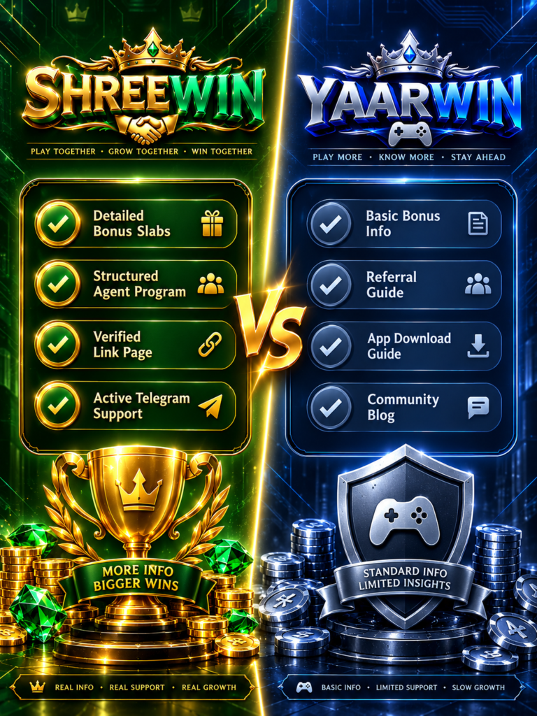 ShreeWin vs YaarWin platform comparison 2026